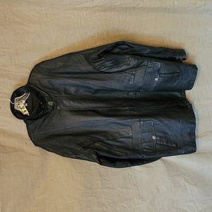 Content Heavyweight Leather Jacket